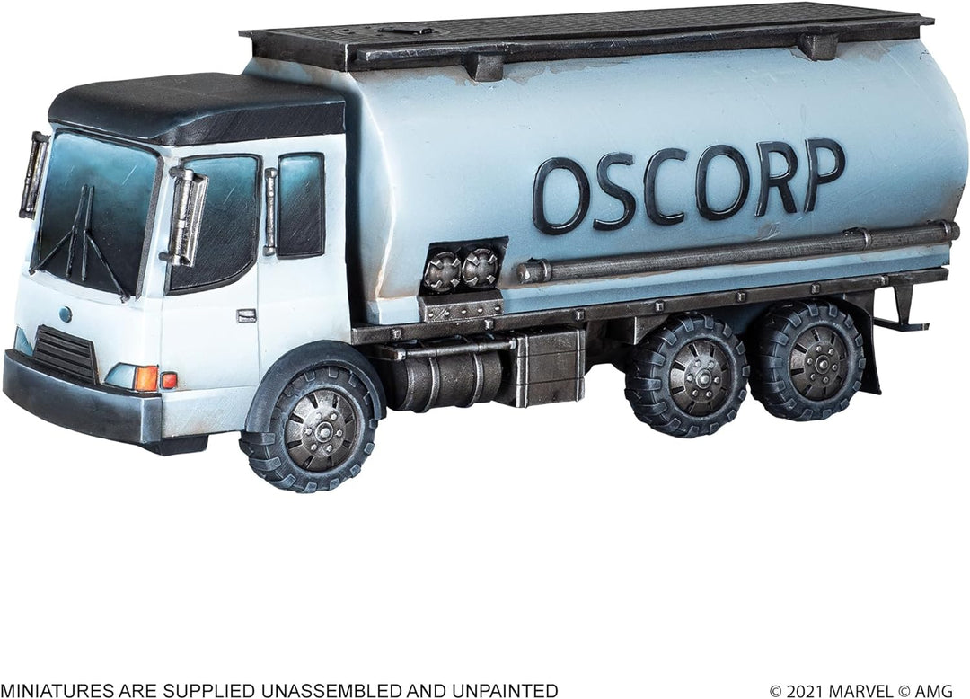 Atomic Mass Games , Marvel Crisis Protocol: NYC Commercial Truck Terrain Pack, Miniatures Game, Ages