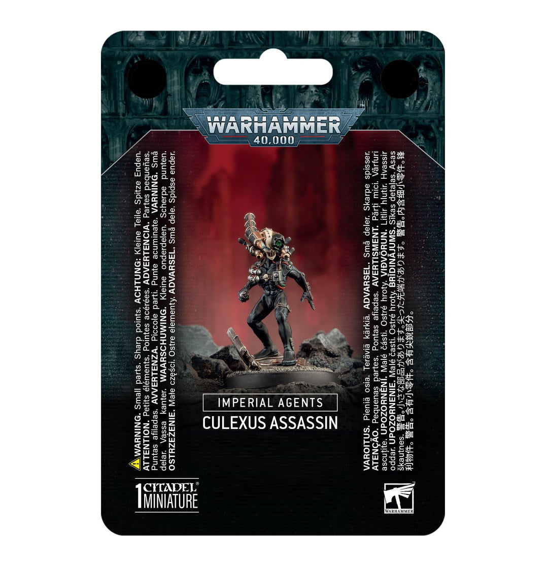 Games Workshop - Warhammer 40.000 - Imperial Agents: Culexus Assassin