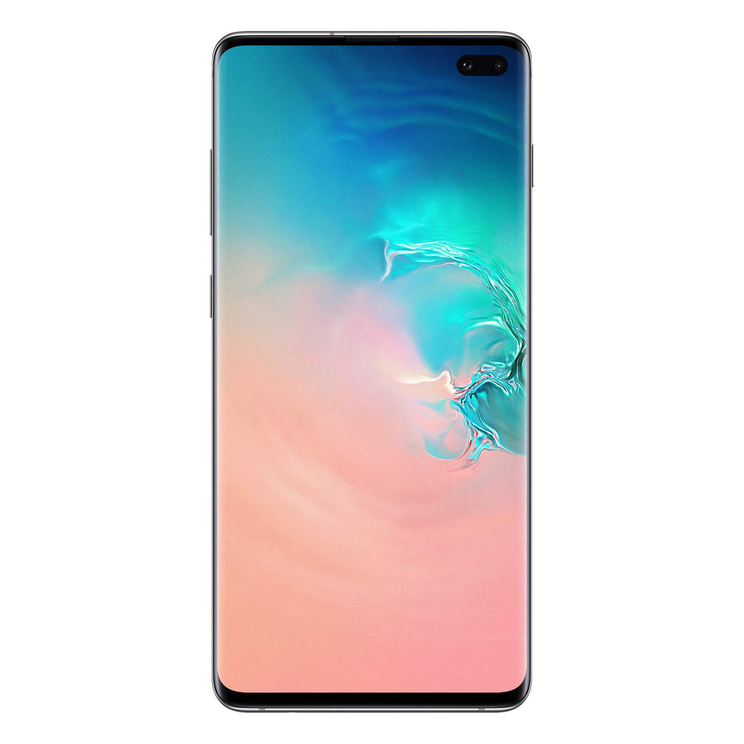 Samsung Galaxy S10+ Dual SIM, 128 GB interner Speicher, 8 GB RAM, prism Weiss, [Standard] Italienisc