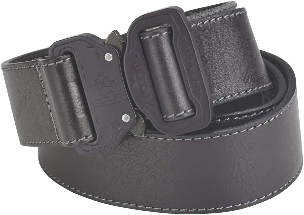 AustriAlpin Cobra 38 Ledergürtel, schwarz, XS