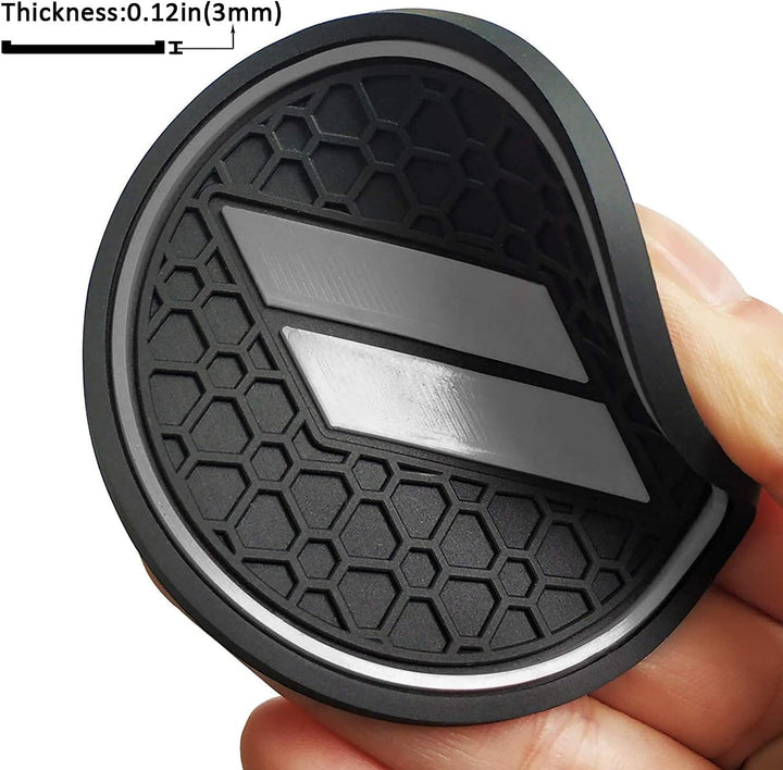 Auprite Rutschfeste Anti-Staub-Matten für Dodge Challenger 2015 2016 2017 2018 2019 2020 2021 2022 2