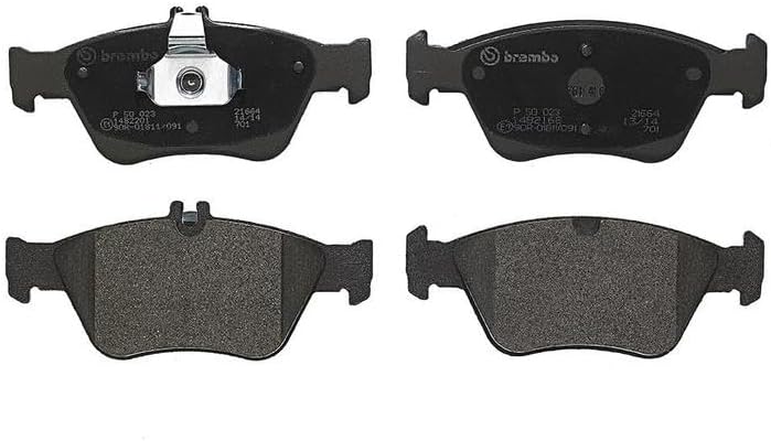 Brembo P 50 023 Bremsbelagsatz, Scheibenbremse - (4-teilig)