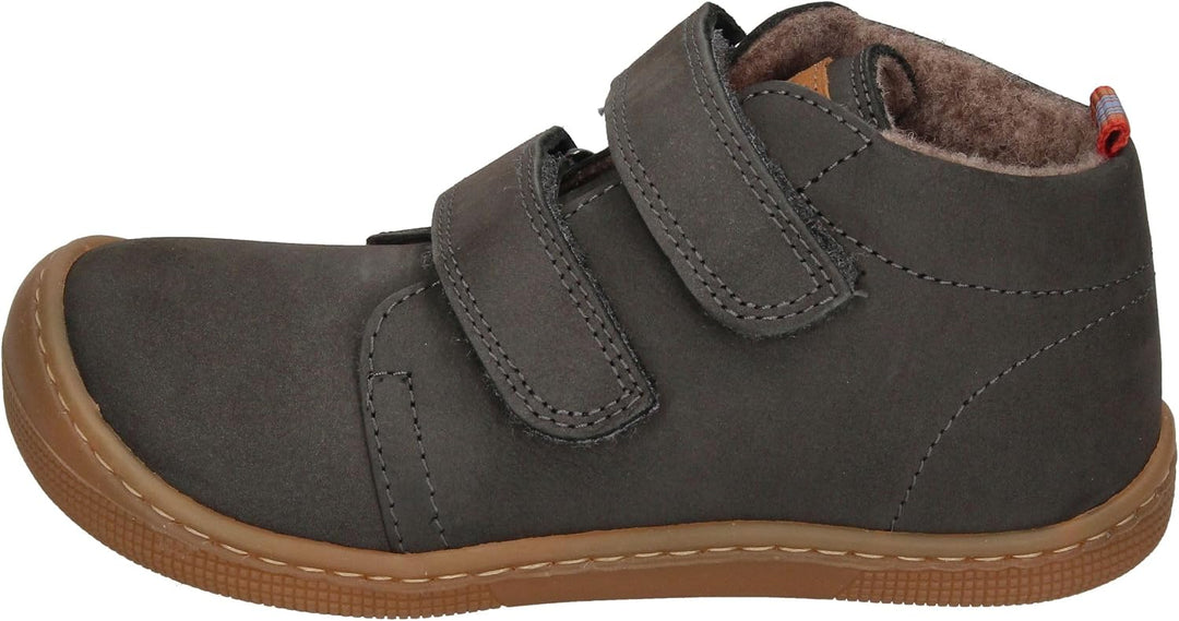 Koel4Kids Nubuk Lederschuhe Navy + Wollfutter, Barfussschuhe breitere Leiste Don 002.233-100 28 EU D