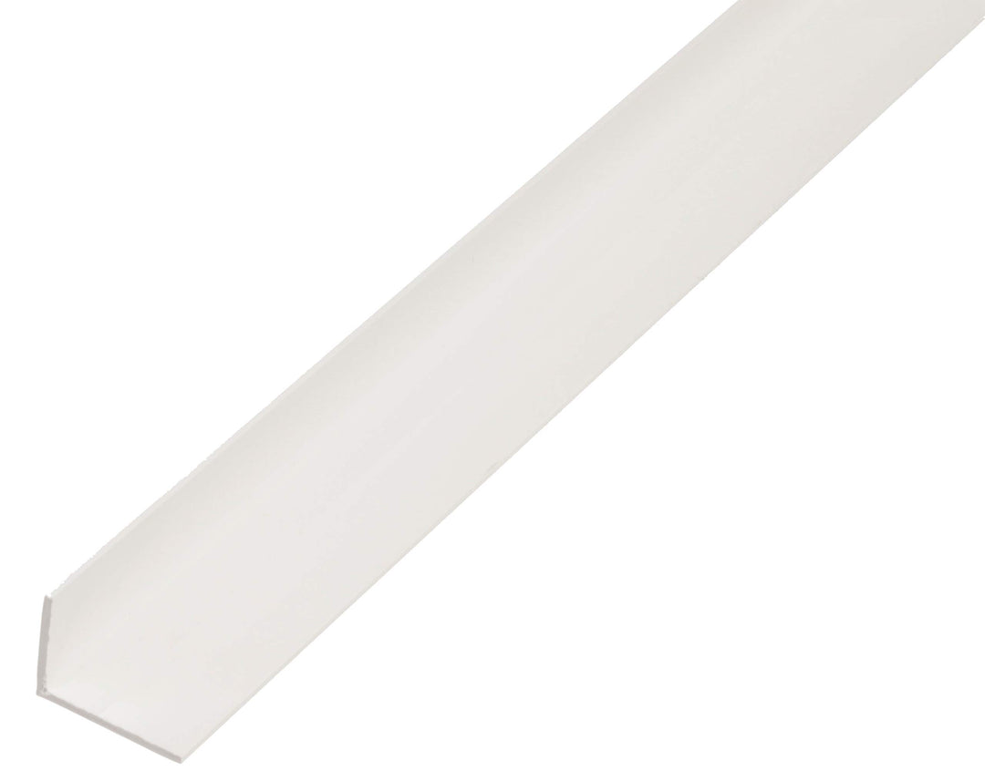 Alberts 499211 Winkelprofil | Kunststoff, weiss | 1000 x 25 x 15 mm | 22er Set