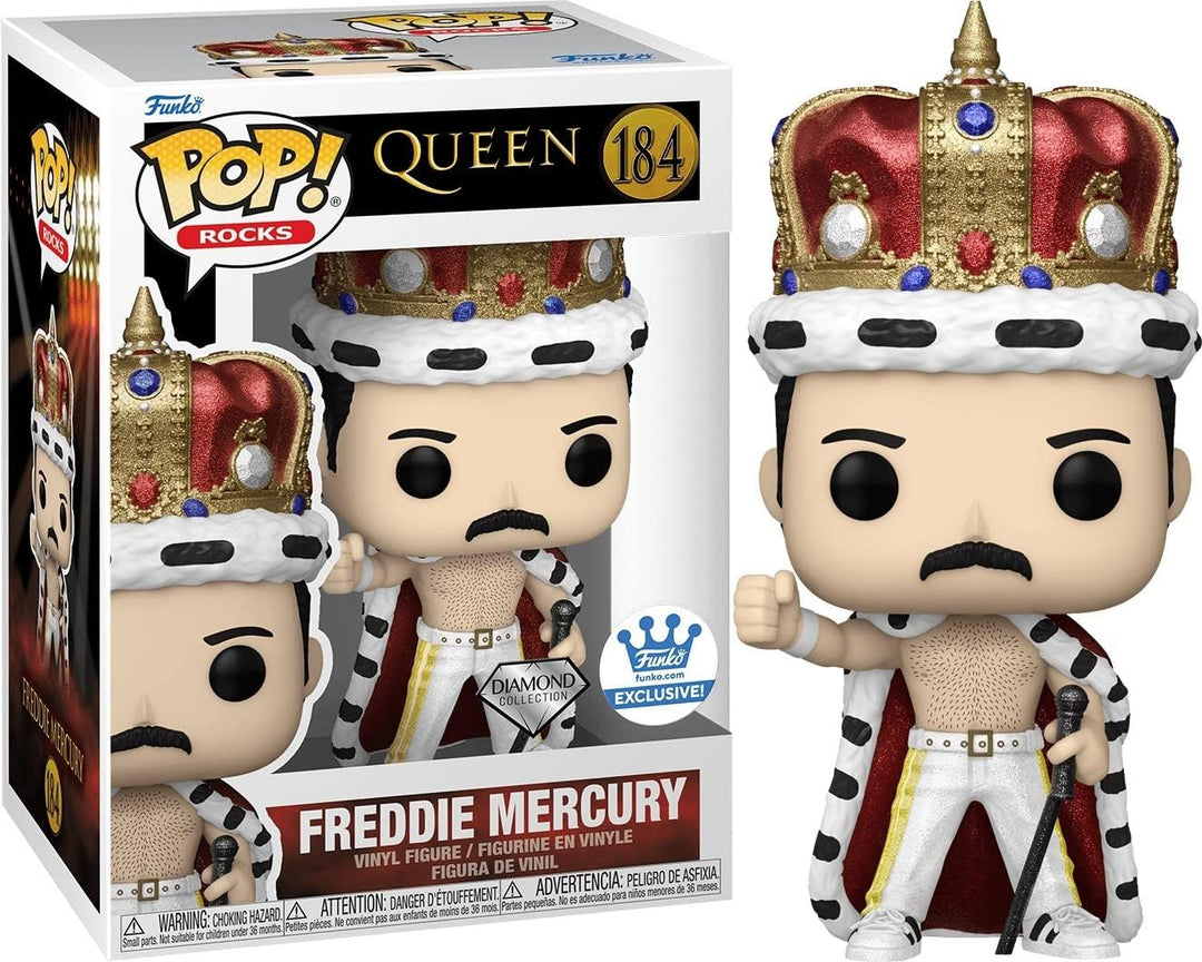Funko POP! Queen-Freddie Mercury King Diamond Glitter