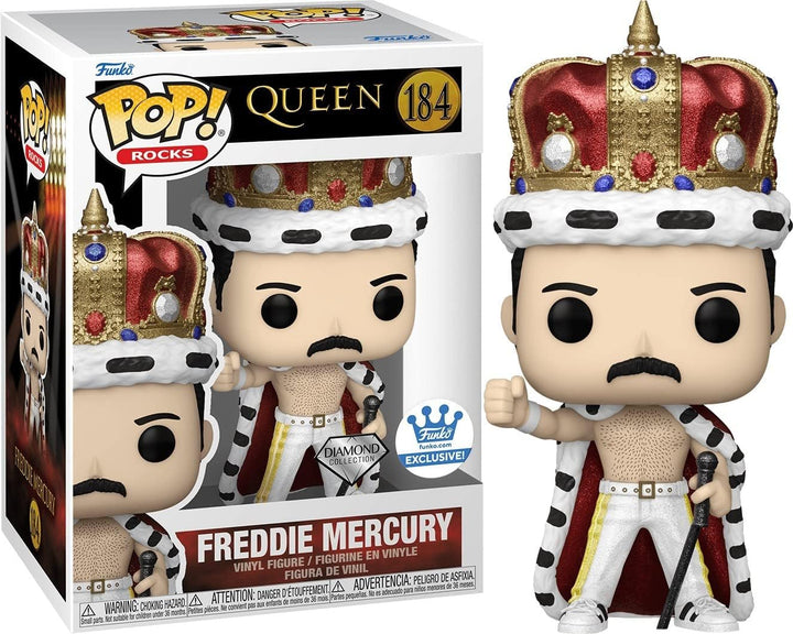 Funko POP! Queen-Freddie Mercury King Diamond Glitter