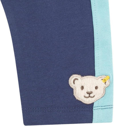 Steiff Baby-Jungen Jogginghose Hose lang 80 Crown Blue, 80 Crown Blue