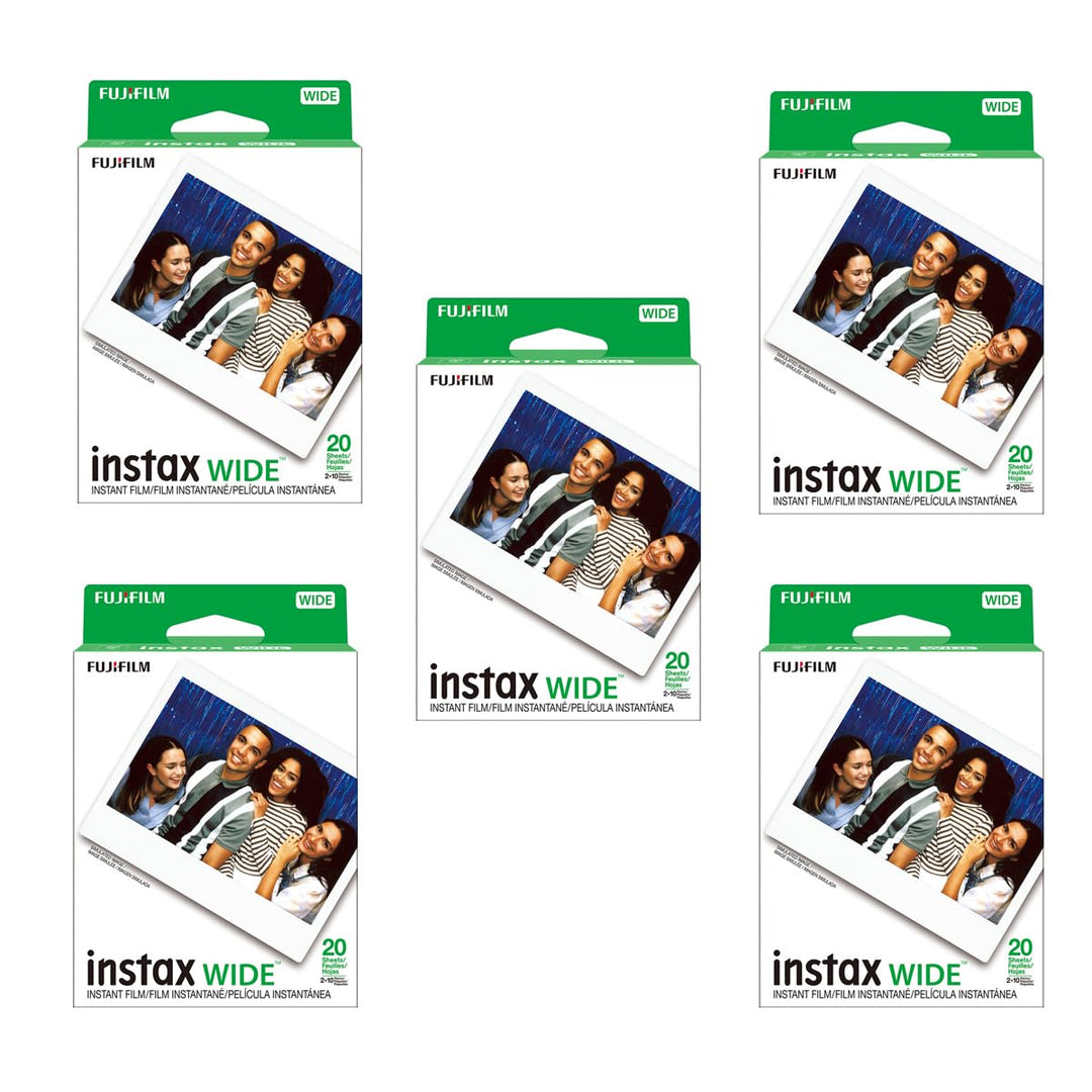 Fujifilm Instax Wide Instant Folien für Fuji Instax Wide 210 200 100 300 5 Stück