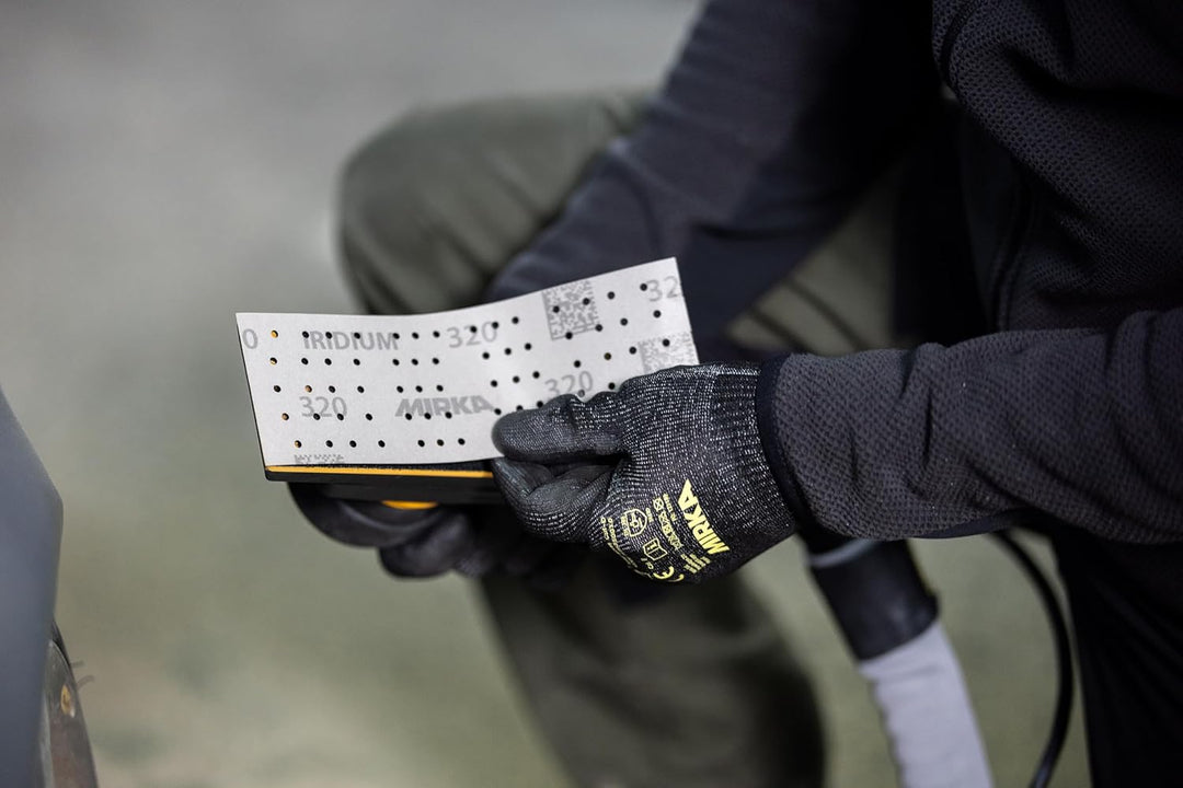 Mirka DEOS II 383 Schwingschleifer im Koffer 70x198mm 300 W vibrationsarme Schleifmaschine für staub