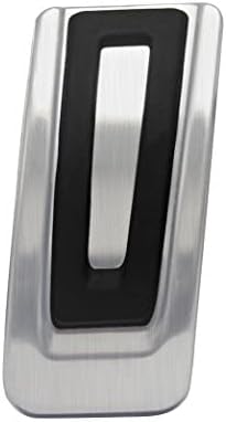 Wisamic Edelstahl Fussstütze Bremse Pedalkappen Abdeckung Fuel Bremse Fussbett