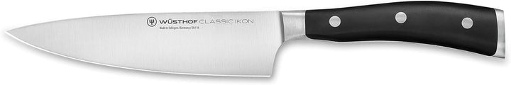 WÜSTHOF Classic Ikon Kochmesser 16 cm, Schwarz Schwarz 16 cm