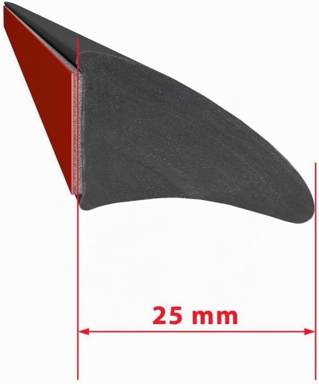 Hansen Styling Parts Kotflügelverbreiterung - universell - Breite: 25 mm - Länge: 200 cm (Version A)