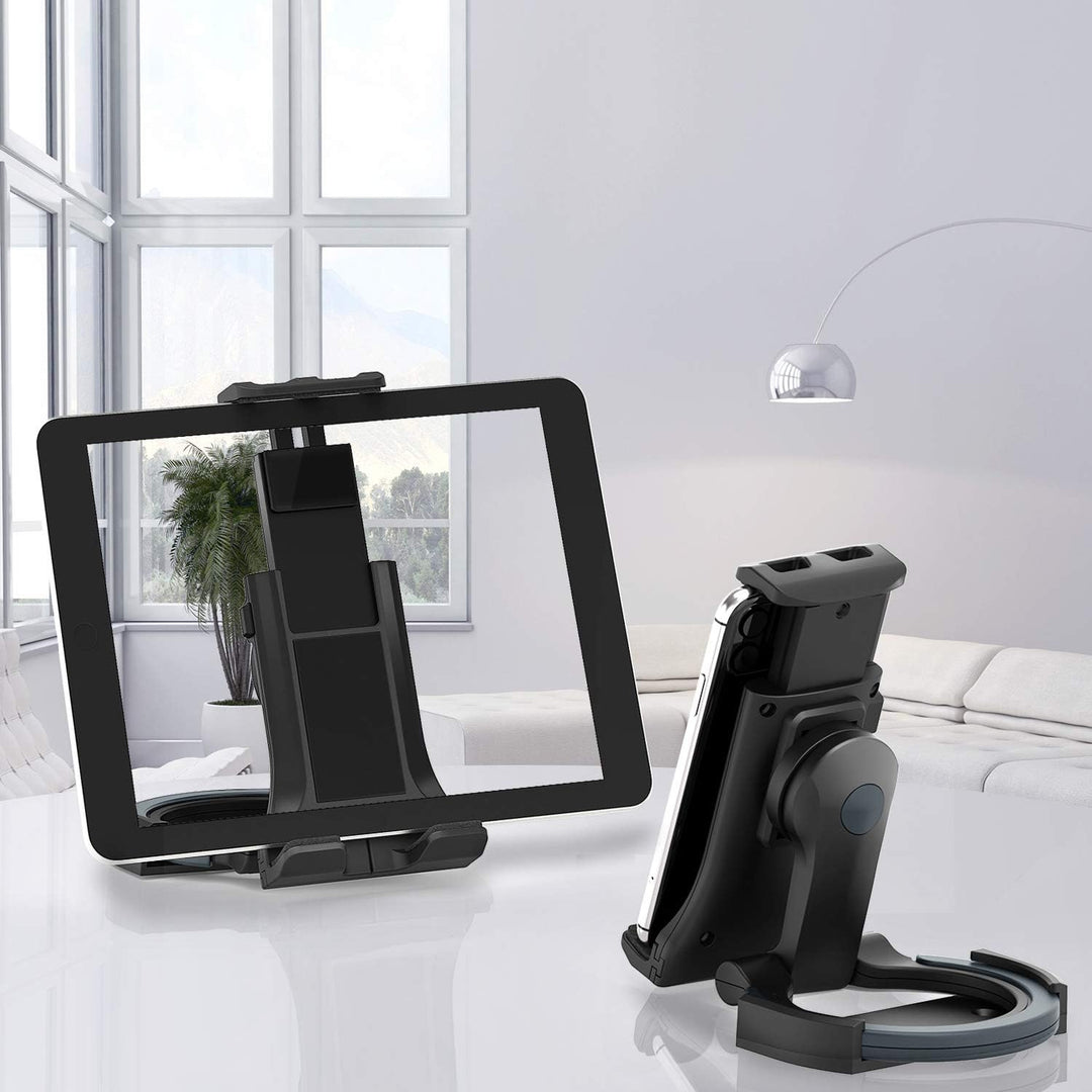 Padwa Lifestyle 360° Drehbare Tablet-Wandhalterung mit Ladestelle – Universal für 4,7"-11" Tablet/Sm