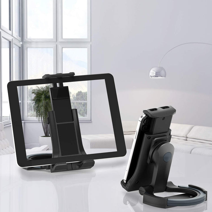 Padwa Lifestyle 360° Drehbare Tablet-Wandhalterung mit Ladestelle – Universal für 4,7"-11" Tablet/Sm