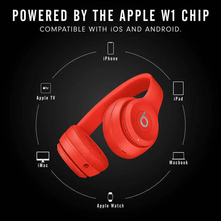 Beats Solo3 Wireless Kopfhörer - Rot Red, Red