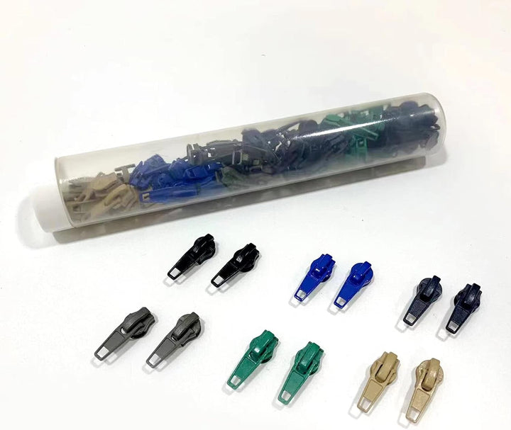 JYC CREATIVE Automatischer Cursor für Reissverschluss, Rohr mit 132 Cursor-Einheiten für Reissversch