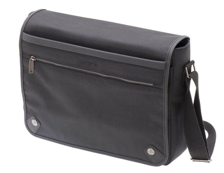Akten Arbeits Umhänge Messenger Tasche 38 x29x10cm Gross Schwarz Davidts Bowatex