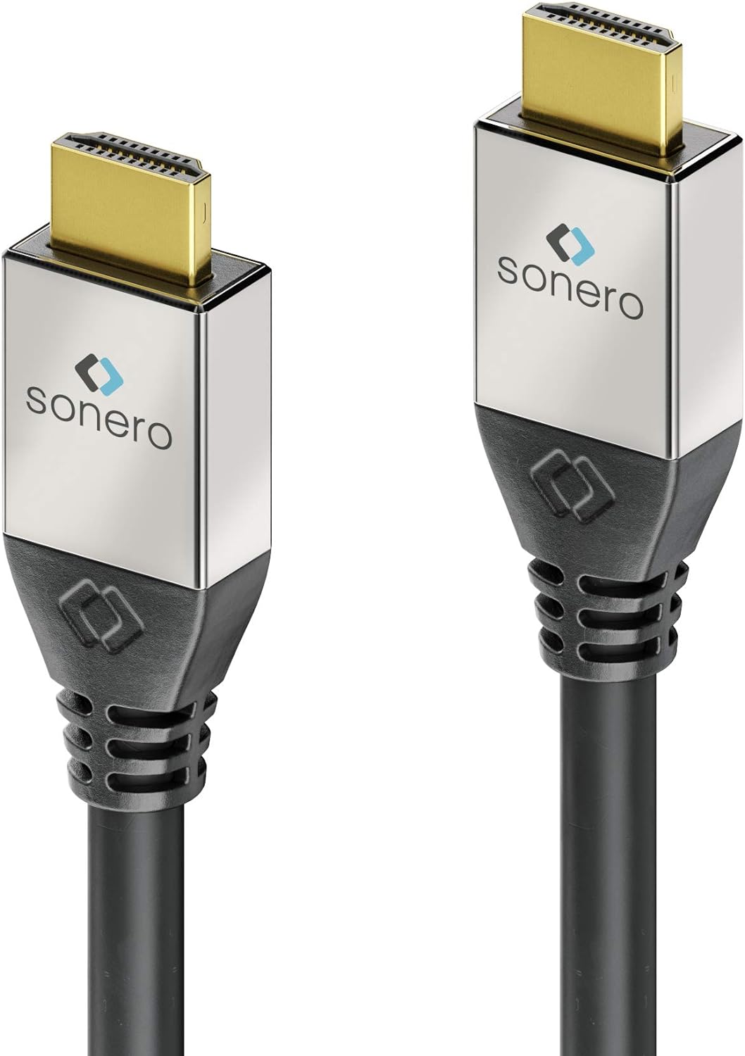 sonero® Premium Aktives High Speed HDMI Kabel mit Ethernet, 7,50m, UltraHD / 4K / 60Hz, 18Gbps, schw