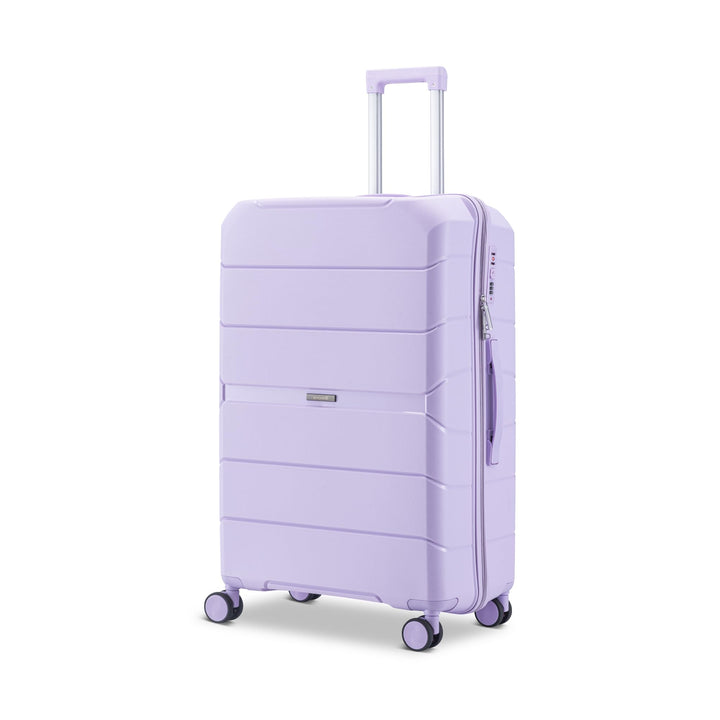 Urban Adventurer Koffer gross 110L – Violett – Hartschalenkoffer XXL mit Zahlenschloss &amp; 4 Rollen Vi