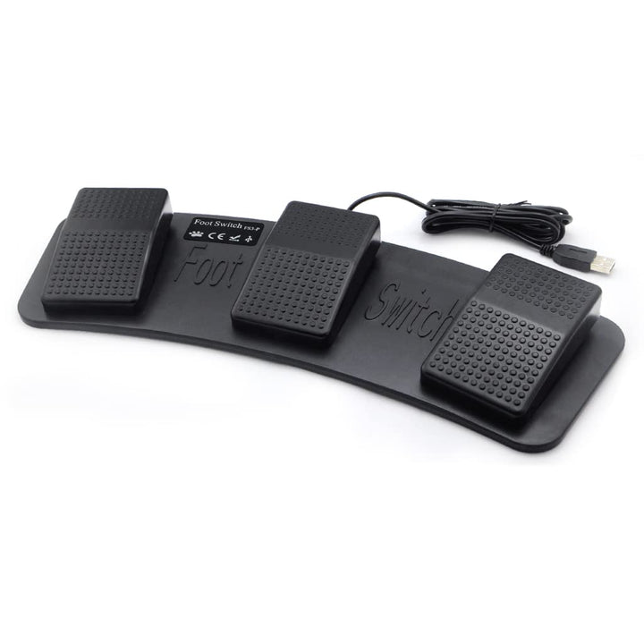 Lemo 1640835 PC USB Fusssteuerung Tastatur Action Switch Pedal HID