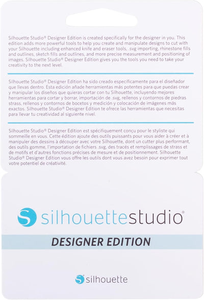 Silhouette America SILH-STUDIO-DE-3T Studio Designer Edition Upgrade