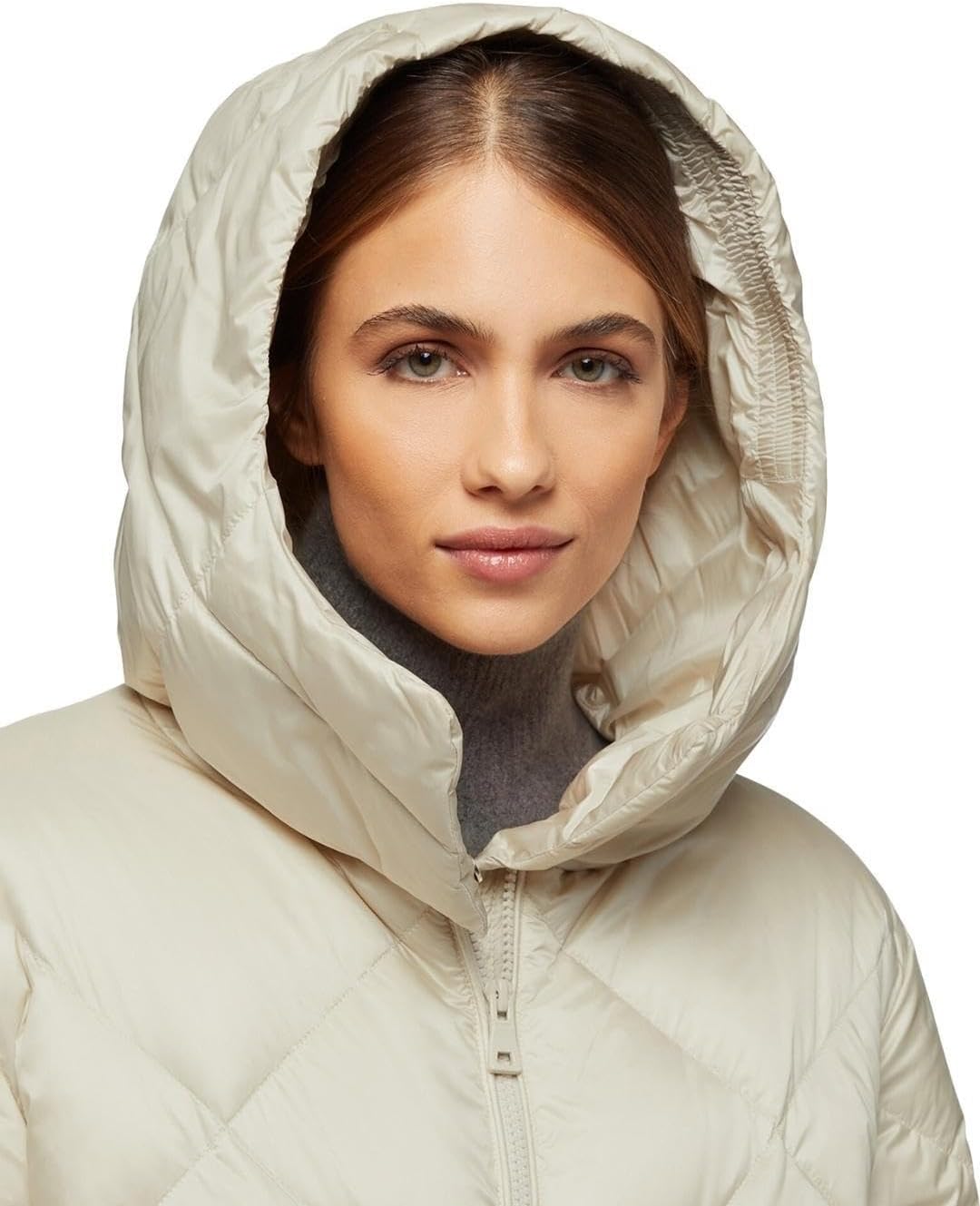 Geox Damen W Tahina Jacket 44 MOONBEAM, 44 MOONBEAM