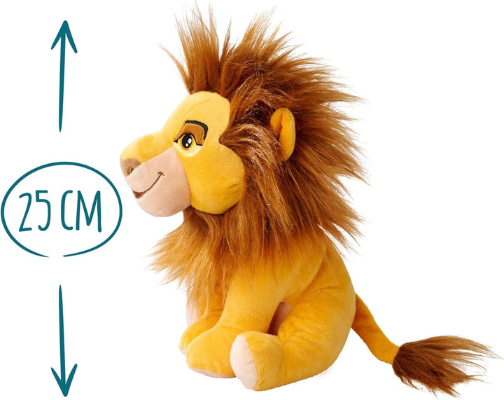 Disney Lion King, 30 Jahre König der Löwen, Mufasa, 25cm Plüschtier, ab den ersten Lebensmonaten gee