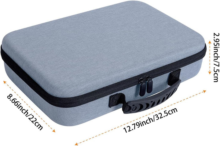 ätherische Öle Tragetasche hält 60 Flasche Lagerung Organizer Grau | hält 60 Flasche für 1-3ML Rolle