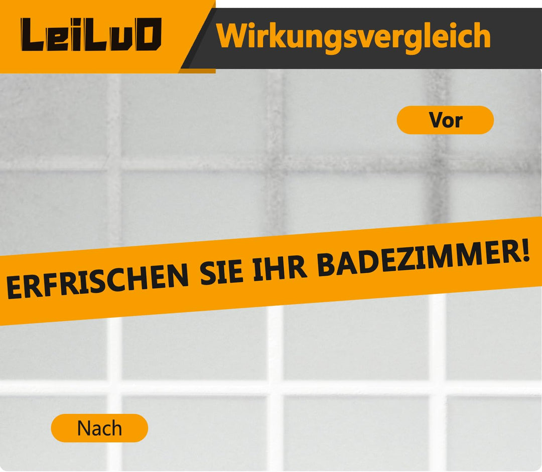 LEILUO Oszillierende Multitool Klingen 6er Pack Diamant Multifunktionswerkzeug Klingen Set für Fugen