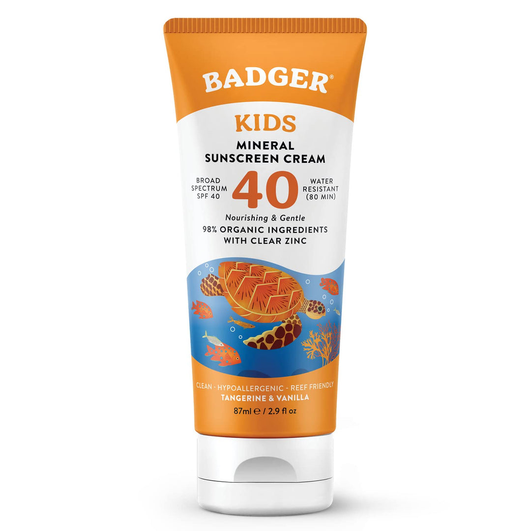 Badger Clear Zinc Kinder Sonnencreme SPF40 87ml