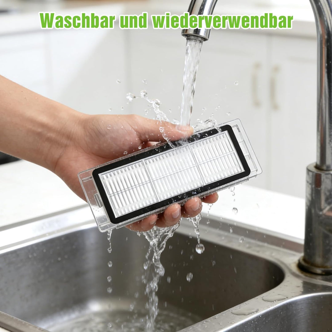 10 Stück Hepa-Filter für Xiaomi Roborock S5 Max S6 S6 Pure S6 MaxV S60 S65 S5 S50 S55 E25 E35 Staubs