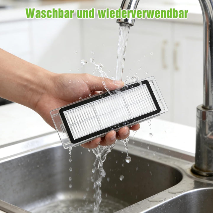 10 Stück Hepa-Filter für Xiaomi Roborock S5 Max S6 S6 Pure S6 MaxV S60 S65 S5 S50 S55 E25 E35 Staubs