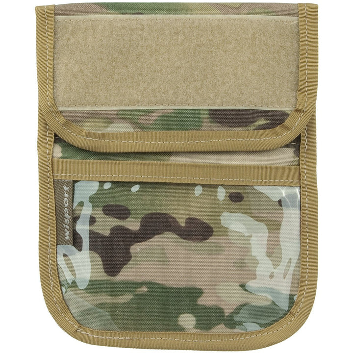 Wisport Patrol Hals ID Brieftasche MultiCam