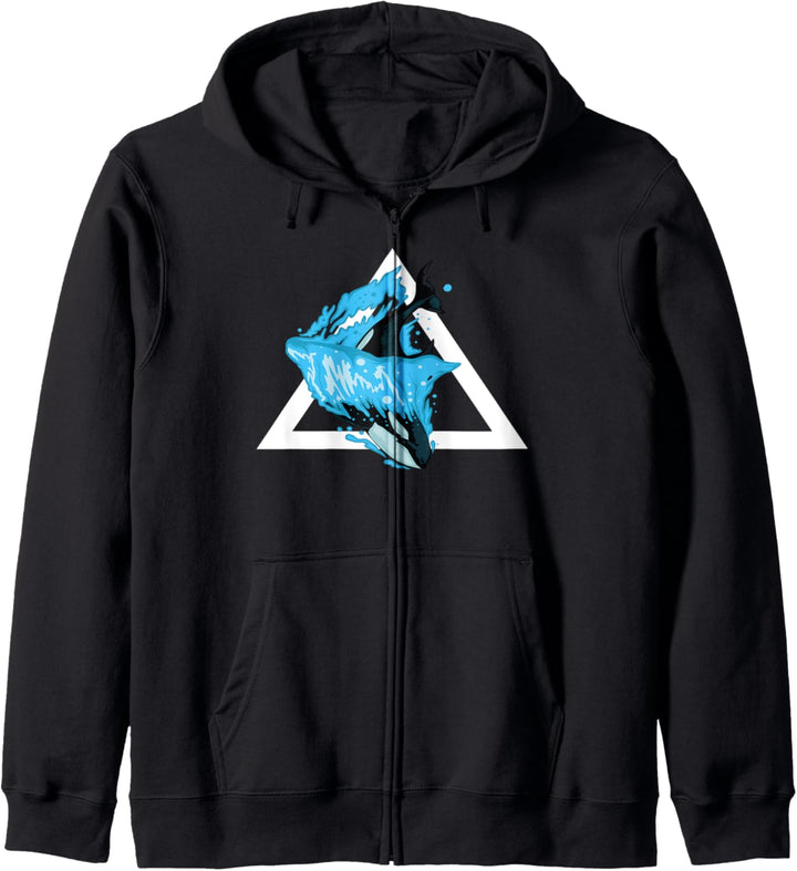 Tauchen Killer Wal Geschenk Orca Kapuzenjacke