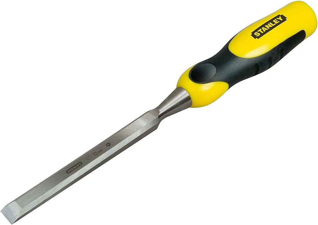 Stanley Dynagrip Stechbeitel, 14mm Eisenlänge, Karbonstahl, Chrom-Stahl-Legierung, Schlagkappe aus S