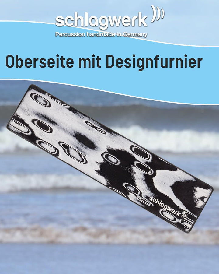 Schlagwerk SKW10 Wave Shaker - Einzigartiger Rhythmus Shaker mit Welleneffekt und Brandungseffekt -