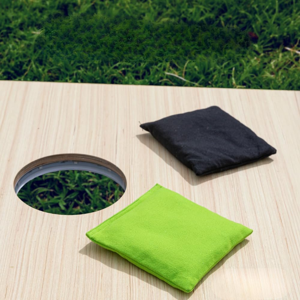 Original Cornhole Bean Bags (8-teilig) 15 x 15 cm 400 g aus Bester Verarbeitung und Besten Materiali