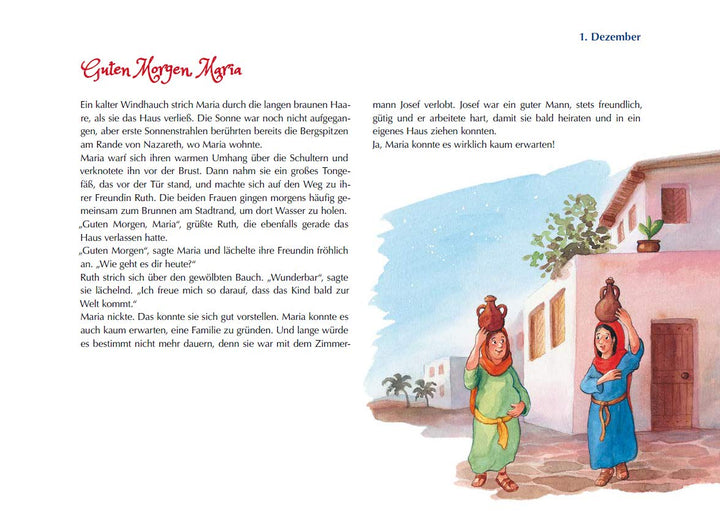 Die Weihnachtsgeschichte. Ein Folien-Adventskalender zum Vorlesen und Gestalten eines Fensterbildes