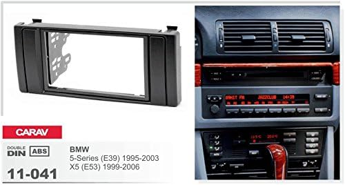 CARAV 11-041-3-67 Radioblende 2-DIN in Dash Installation kit Set for 5er (E39) 1995-2003; X5 (E53) 1