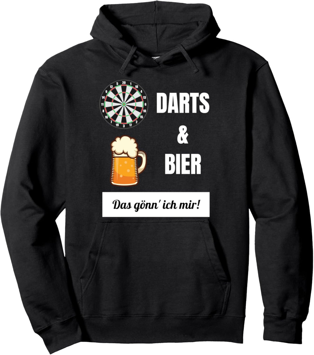 Dart Spruch: Darts und Bier - das gönn' ich mir Pullover Hoodie