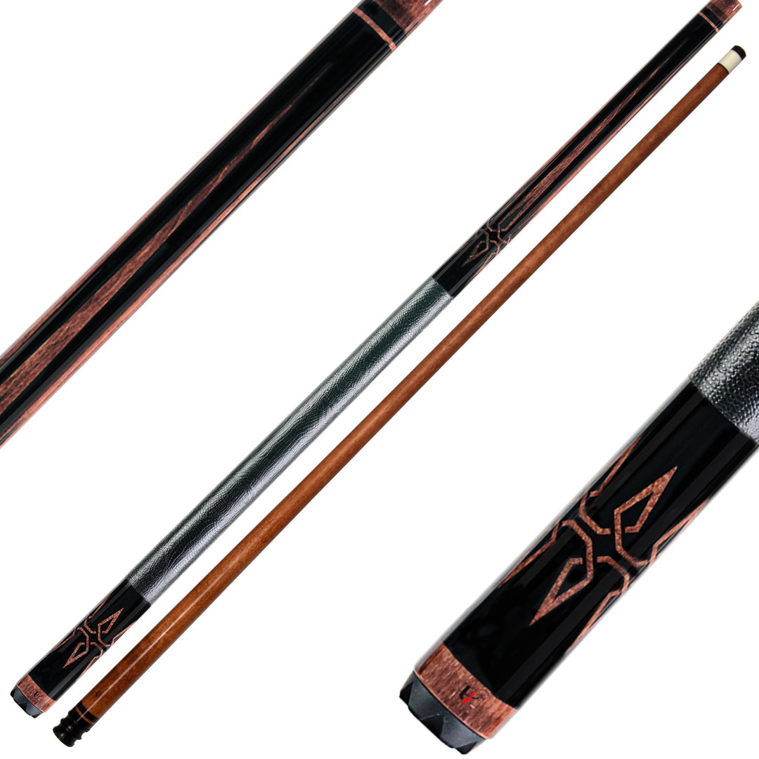 Winsport Billardqueue Ultimo Profi Poolcue von Universal, High Performance, 12,5 mm Everest-Tip, Uni