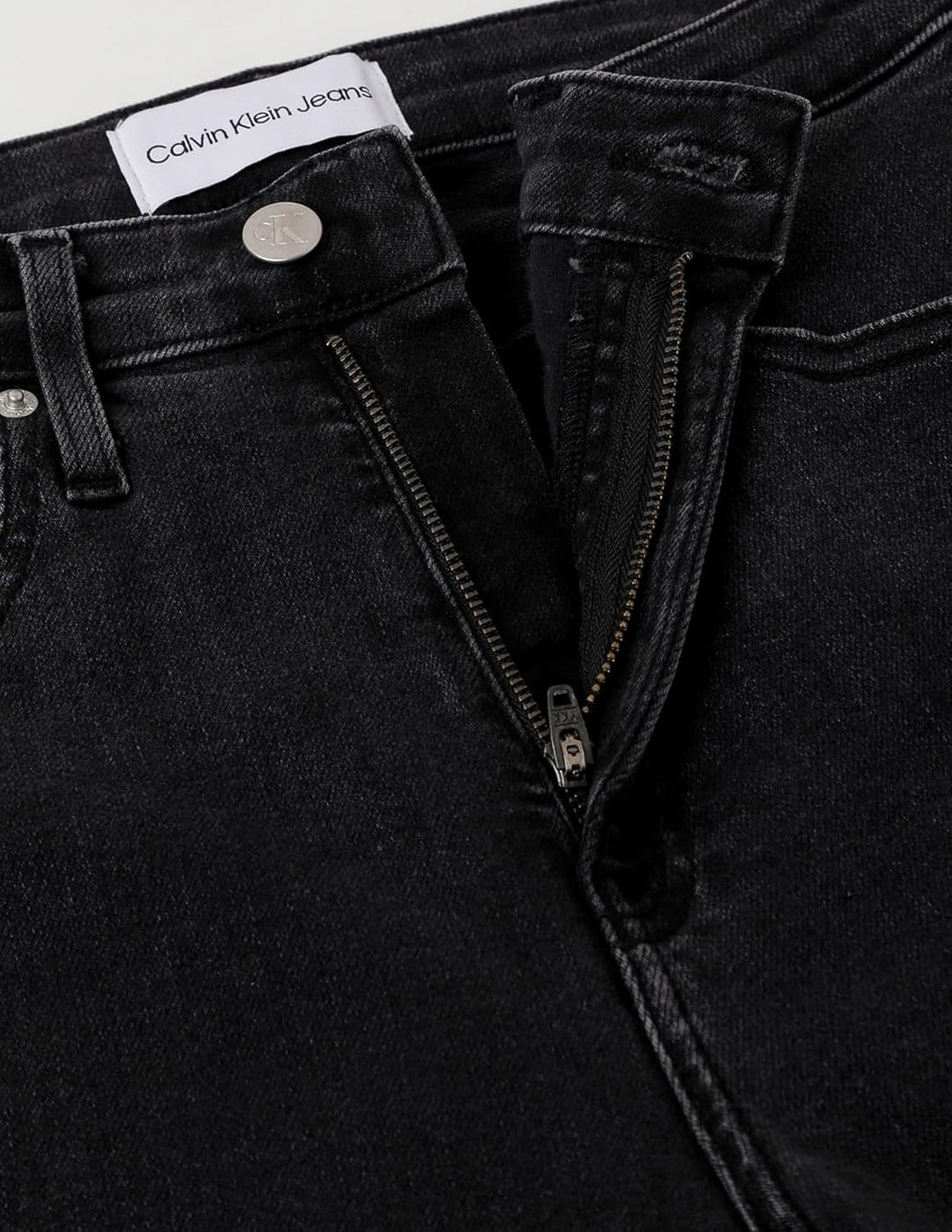 Calvin Klein Jeans Damen Hosen 24W / 30L Denim (Denim Black), 24W / 30L Denim (Denim Black)