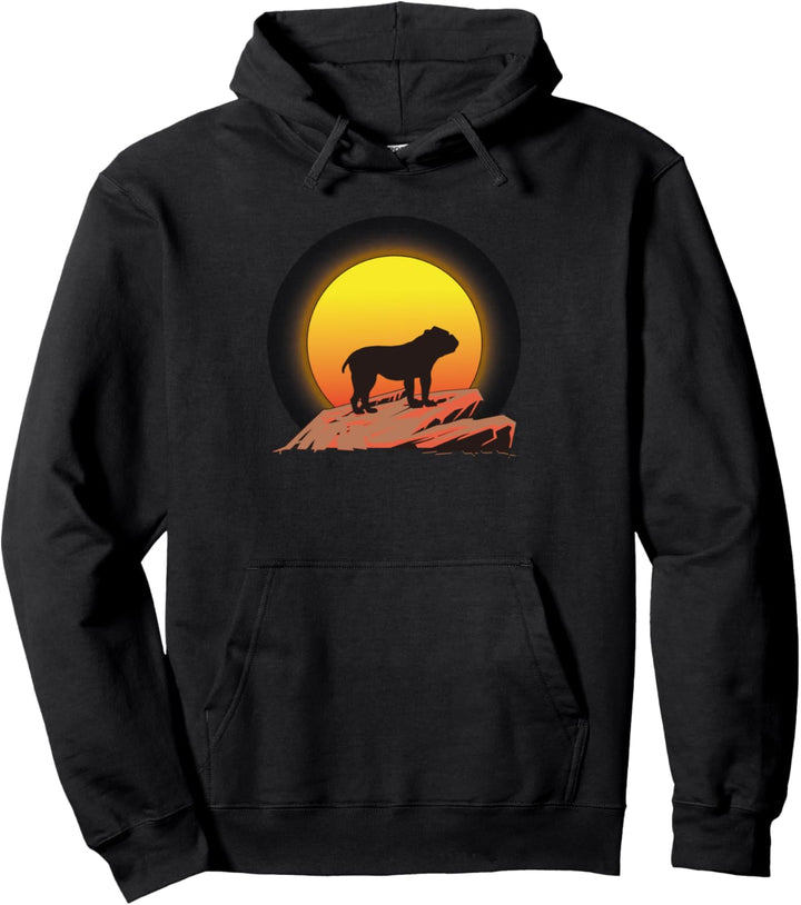 Olde English Bulldogge Sunrise Pullover Hoodie