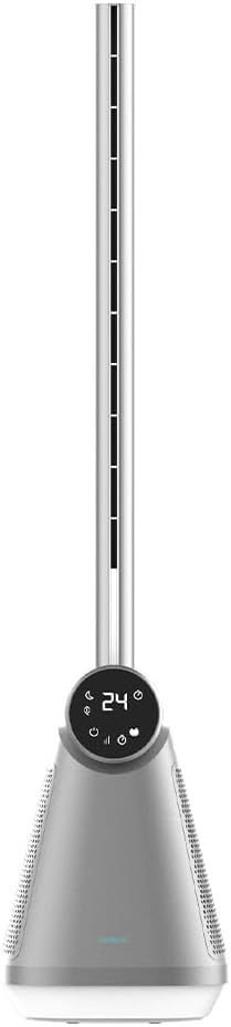 Cecotec - Turmventilatoren EnergySilence 9890 Skyline Bladeless, ohne 100 cm, 50W, touctile LED -Bil