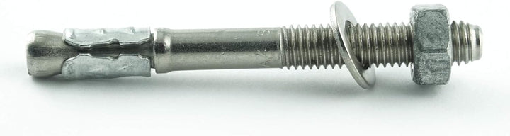 Eisenwaren2000 | M10 x 115/35 mm Bolzenanker (5 Stück) - ETA-Zulassung - Schwerlastdübel - Edelstahl