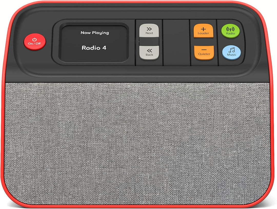 Unvergesslicher Digital-Radio DAB/DAB+ FM und Musik-Player, der sich an alle Altersgruppen und Fähig