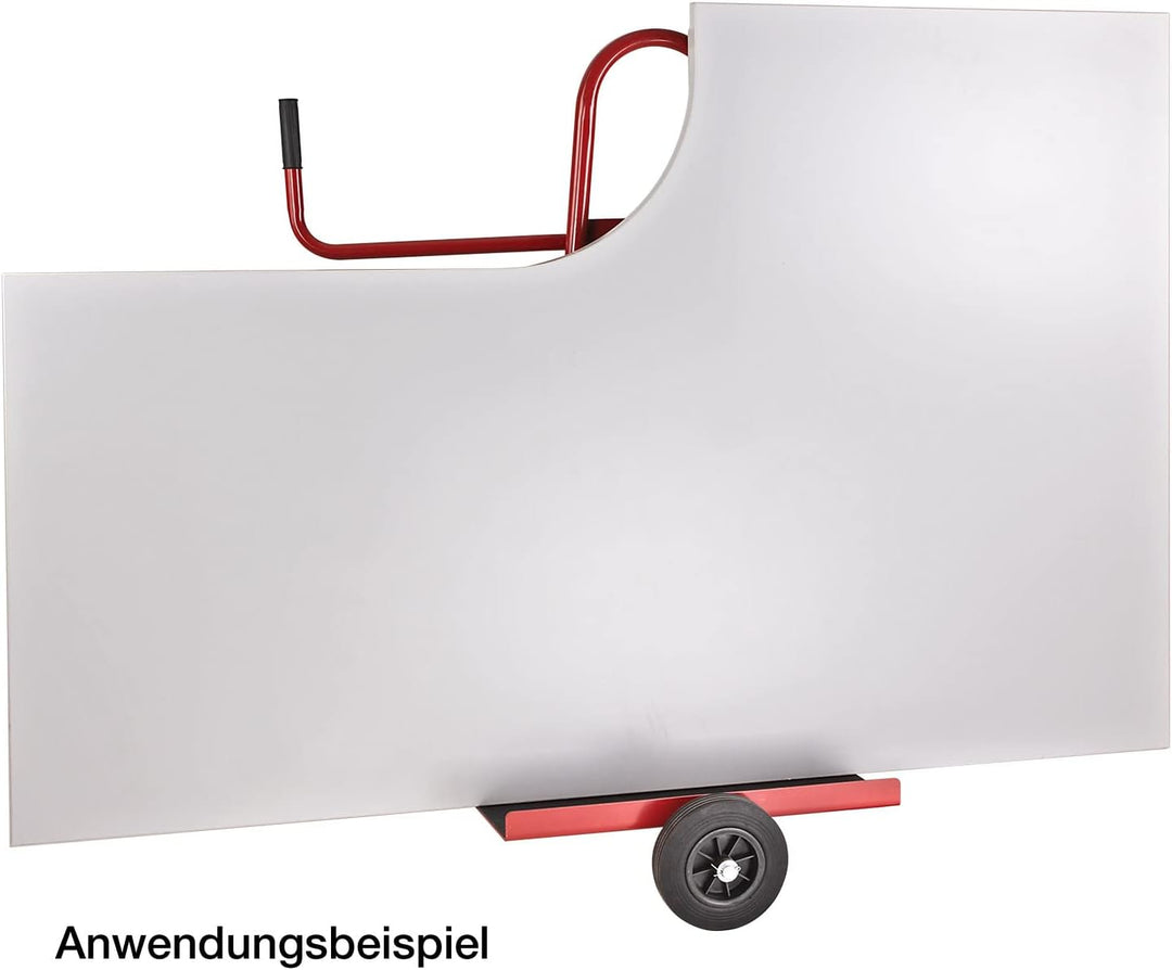 DEMA Plattenwagen – Schwerlast Plattentransportwagen für Rigips, Sperrholz & Platten, Robuster Trans