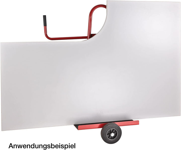 DEMA Plattenwagen – Schwerlast Plattentransportwagen für Rigips, Sperrholz & Platten, Robuster Trans