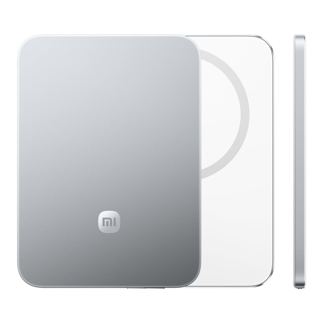 Xiaomi Ultrathin Magnetic Power Bank 5000mAh 15W, MagSafe-kompatible Powerbank für iPhone, ultraschl