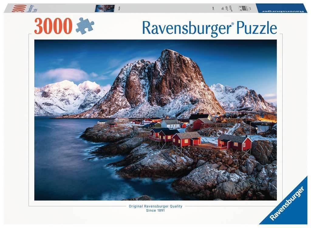 Ravensburger Puzzle 17081 - Hamnoy, Lofoten - 3000 Teile Puzzle für Erwachsene und Kinder ab 14 Jahr